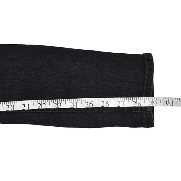 Levi's 311 Shaping Skinny Black Jeans Mid Rise Size 28 - Picture 11 of 14